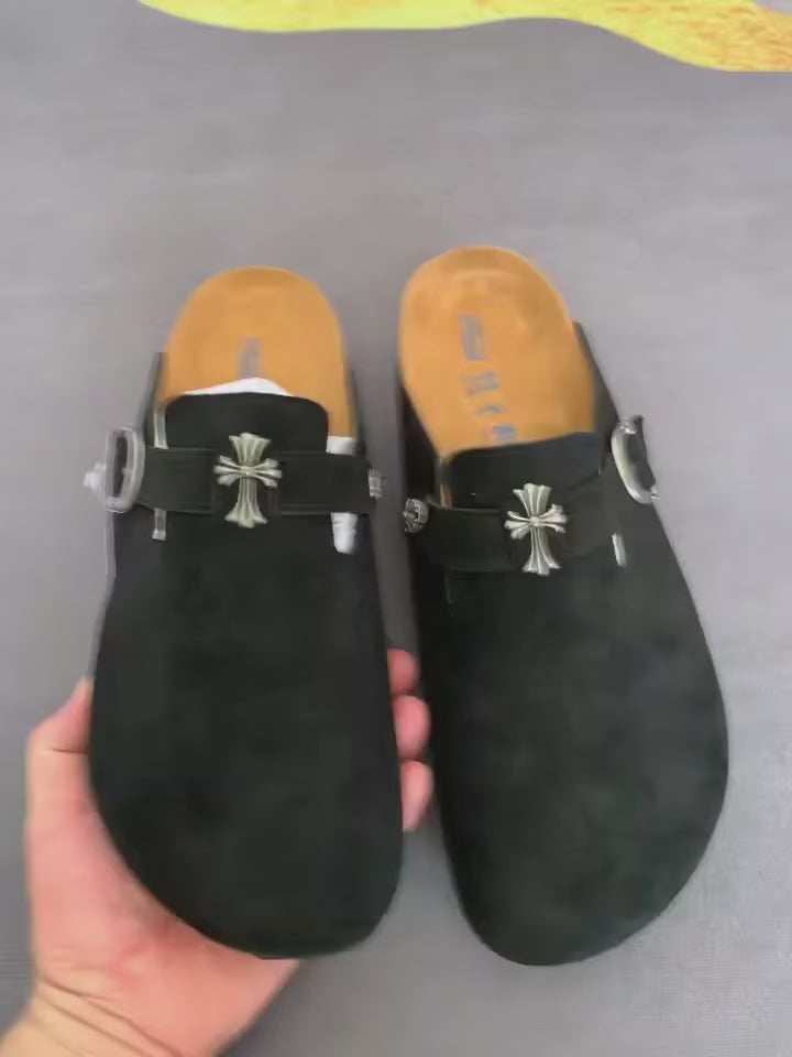 BIRKENSTOCK X CHROME MULES (black)