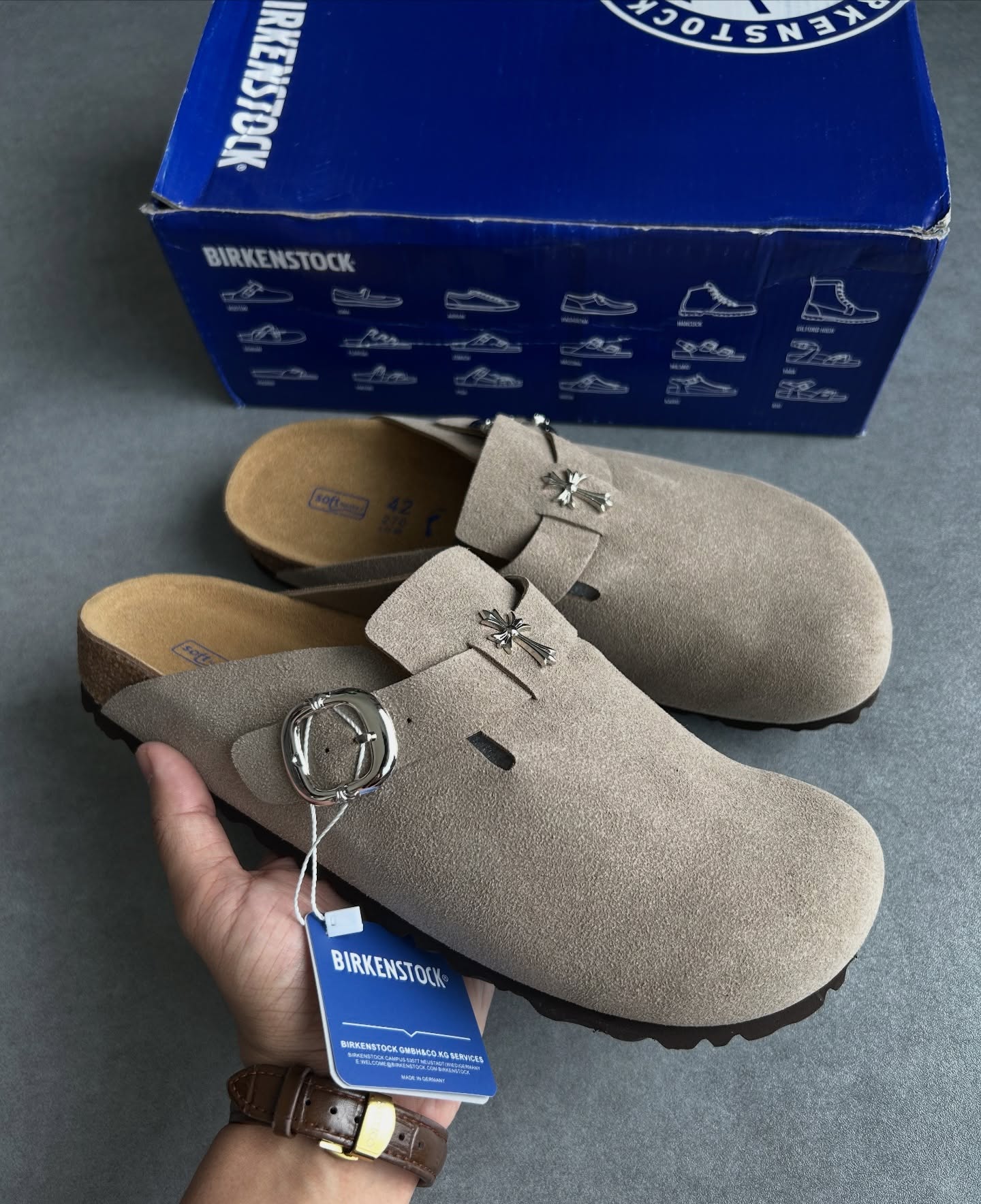 BIRKENSTOCK X CHROME MULES