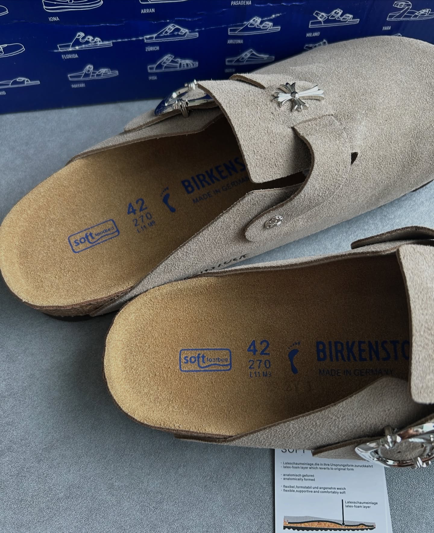 BIRKENSTOCK X CHROME MULES