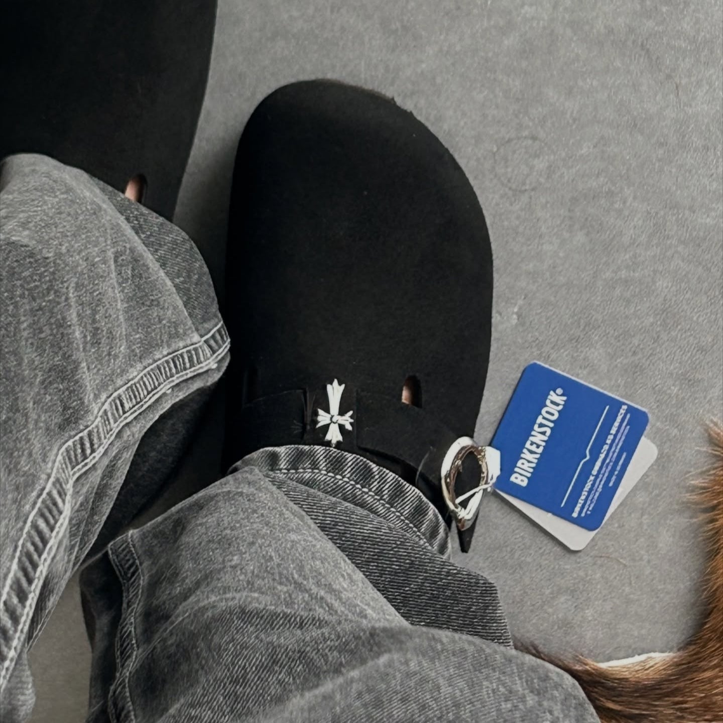 BIRKENSTOCK X CHROME MULES (black)